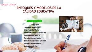 ENFOQUES Y MODELOS DE LA CALIDAD EDUCATIVA by elsa zuniga on Prezi Design
