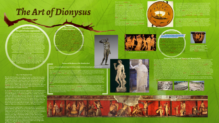 The Art Of Dionysus By Caeona Murdoch On Prezi