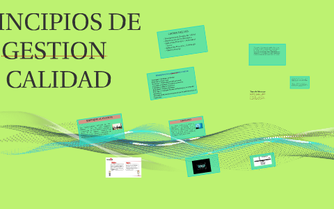 PRINCIPIOS DE LA GESTION DE CALIDAD by on Prezi