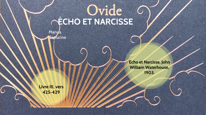 Écho et Narcisse by Capucine Schehr on Prezi
