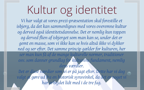 Kultur Og Identitet Projekt By Mads Petersen On Prezi