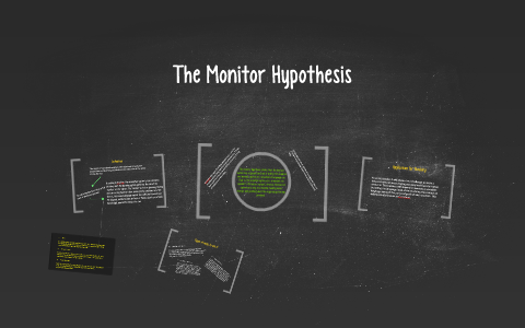 The Monitor Hypothesis by Alejandro Estrada on Prezi