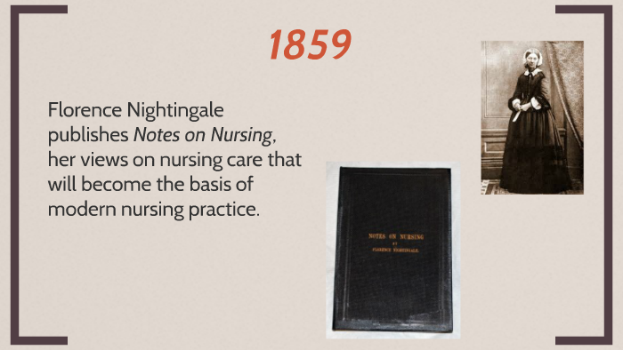 NURSING HISTORY TIMELINE By Caithlyn Sanchez On Prezi