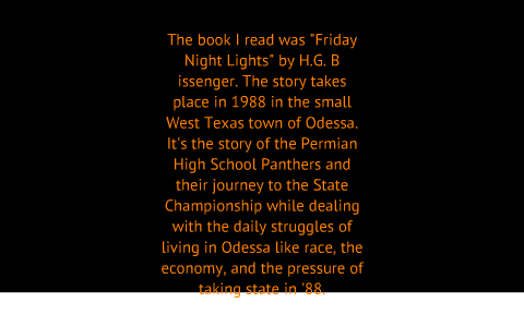 Friday Night Lights' book banned. Then not. Two heroes fought for it.