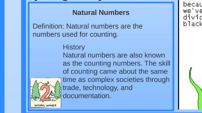 Natural Numbers By Mark Drago