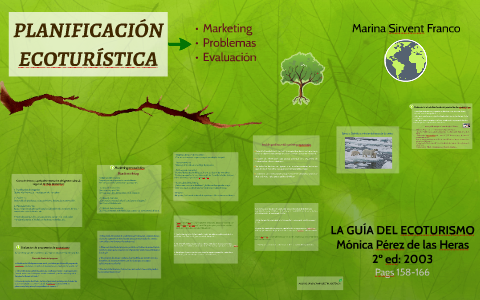 Planificación de un proyecto de ecoturismo by Marina Sirvent