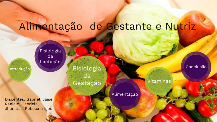 gestante e nutriz by Trabalho Edu Alimentar on Prezi