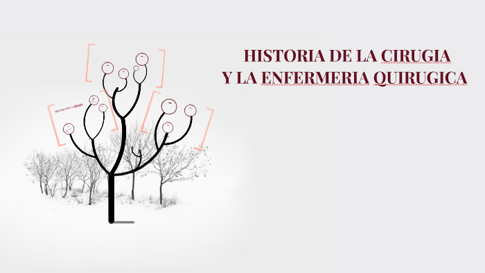 HISTORIA DE LA CIRUGIA Y LA ENFERMERIA QUIRURGICA by Adrian Hernandez