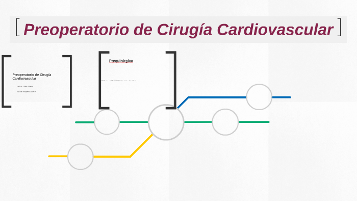 Preoperatorio de Cirugía Cardiovascular by silvia cisterna