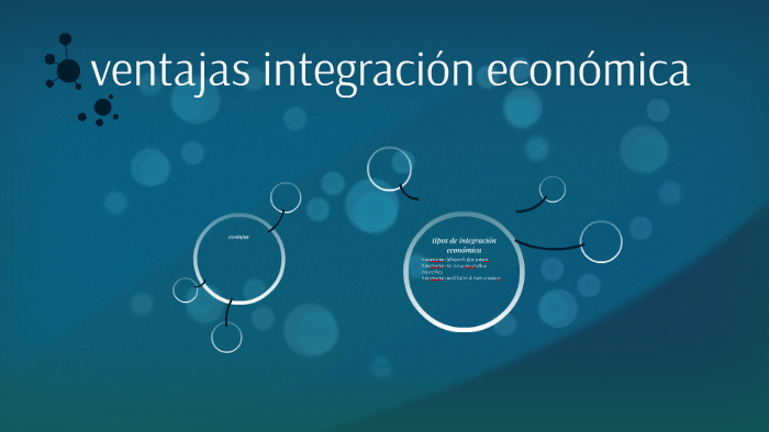 Ventajas Integración Económica By Pati Salvador