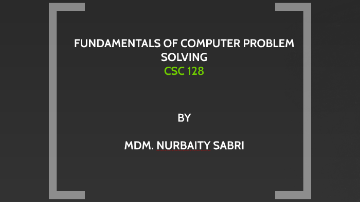 Basic Elements of Programming Language by baity sabri on Prezi