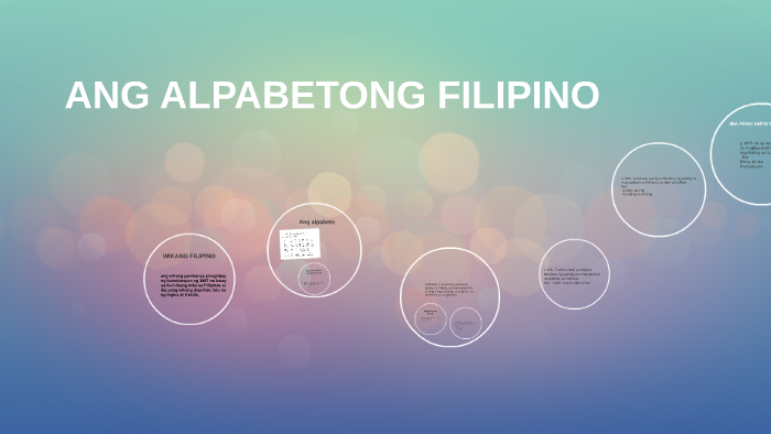 Ang Alpabetong Filipino By Nawal Bucay 7645