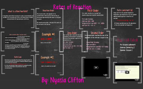 Rates of Reaction by on Prezi