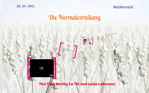 Normalverteilung By Anne Lehmann On Prezi