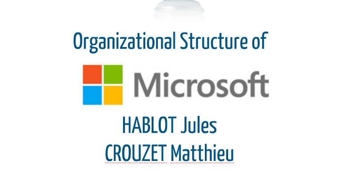 organizational-structure-of-microsoft-by-jules-hablot