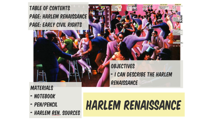 Harlem Renaissance by Matt Baker on Prezi