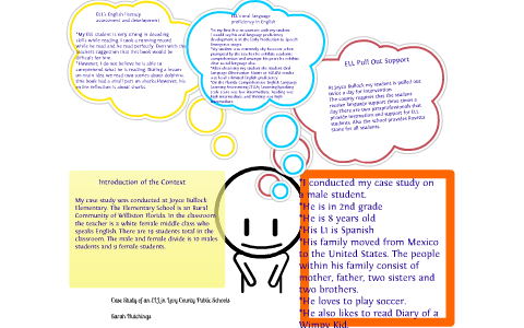 Case study of a student with learning difficulties in english image