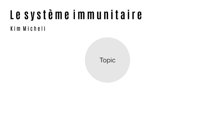 le système immunitaire by Kim Micheli on Prezi