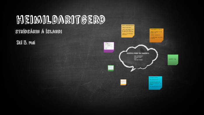 heimildaritgerð by Þórdís St. on Prezi