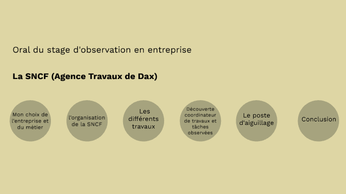 Oral du stage d'observation en entreprise by Guillaume Laur on Prezi