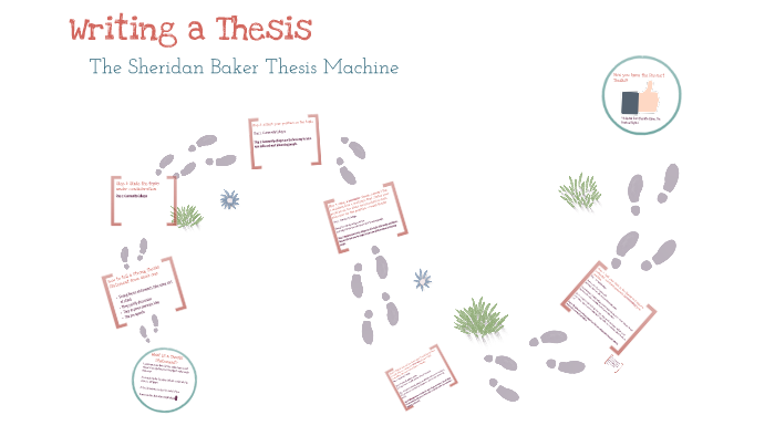sheridan baker thesis machine example