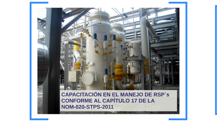 CAPACITACIÓN EN EL MANEJO DE RSP CONFORME AL CAPÍTULO 17 DE by Daniel ...