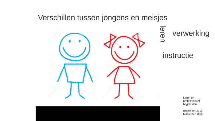 Verschillen Tussen Jongens En Meisjes By Marije Den Dulk On Prezi