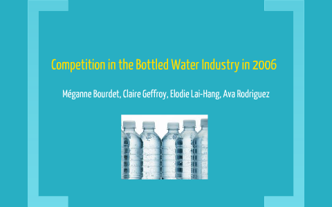 Five Petitive Forces Bottled Water Industry