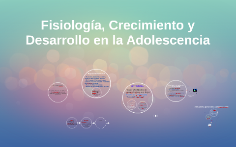 Fisiología, crecimiento y desarrollo en la adolescencia by Jorge Robayo ...