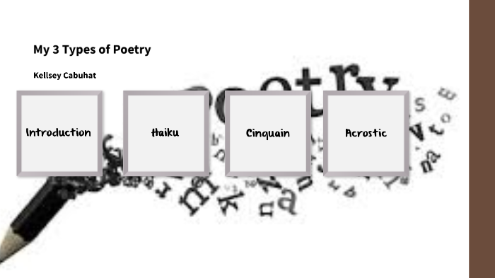 3 types of Poetry by Kellsey Cabuhat on Prezi