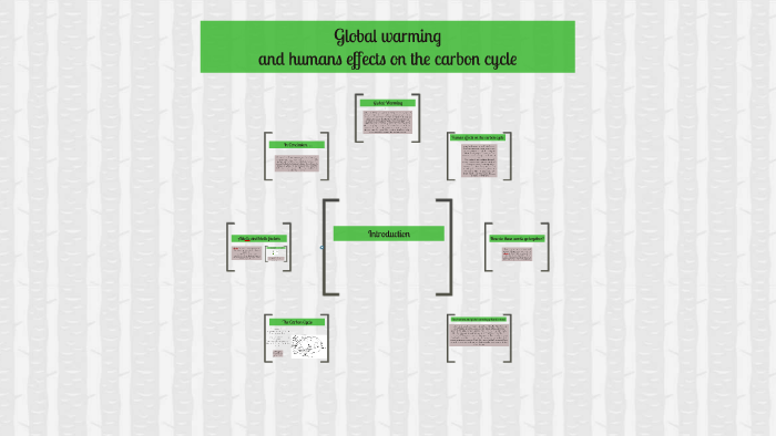 Global warming, and humans effect on the carbon cycle by Isabel Jones ...