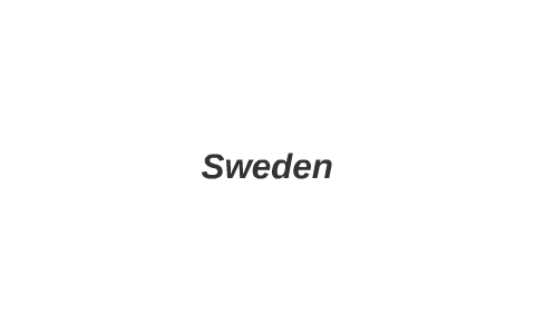 Sweden by