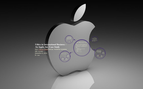 Ethics in International – An Apple, Inc. Case Study by kevin mallon on ...