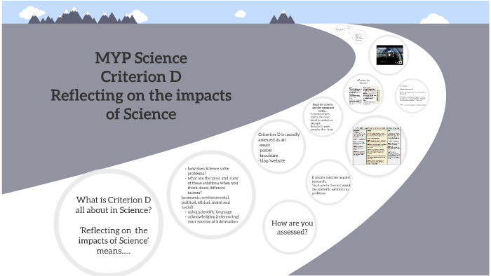 MYP Science Criterion D by Kylie Begg on Prezi