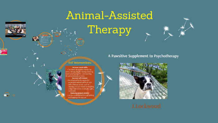 Animal Assisted Therapy by Jenny Lockwood Animal Assisted Therapy by Jenny Lockwood