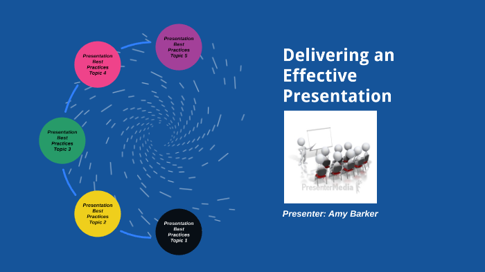 delivering an effective presentation definition