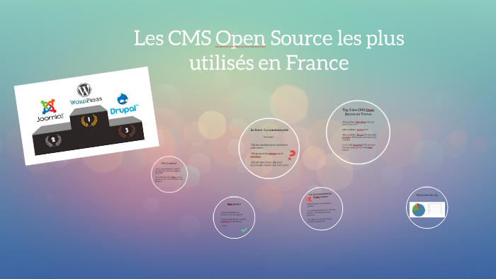 Les CMS Open Source les plus utilisés en France by Elisa Vanlerberghe ...