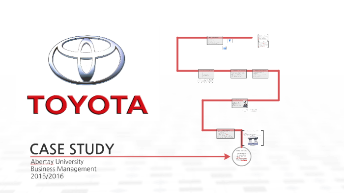 toyota benchmarking case study pdf