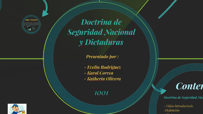 Doctrina De Seguridad Nacional Y Dictaduras By Katherin Gyssell Olivera ...