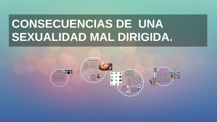 CONSECUENCIAS DE UNA SEXUALIDAD MAL DIRIGIDA. by Sugey Zuñiga Vazquez