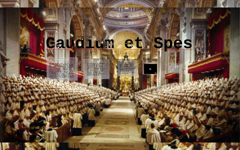 Spiritual Growth in Gaudium et Spes from Vatican II