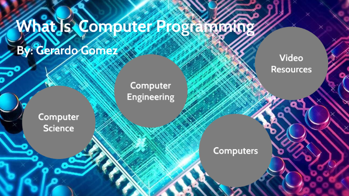 what is computer programming by Gerardo Gomez on Prezi