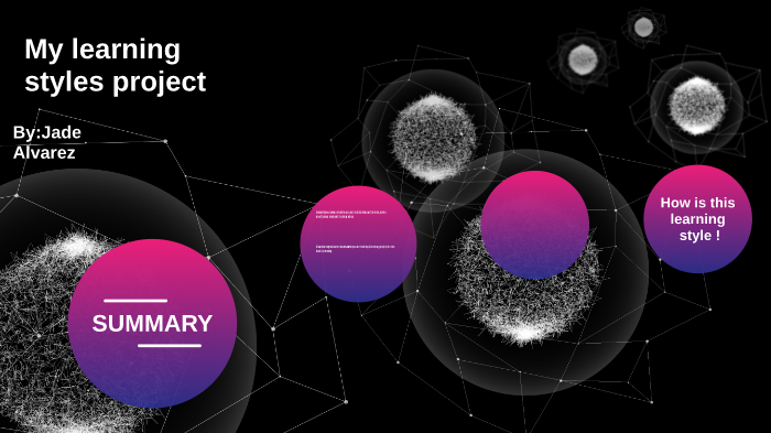 my learning styles project by Jade Alvarez on Prezi