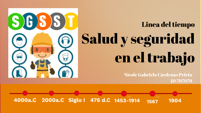linea de tiempo seguridad y salud en el trabajo by Nicole Gabriela ...