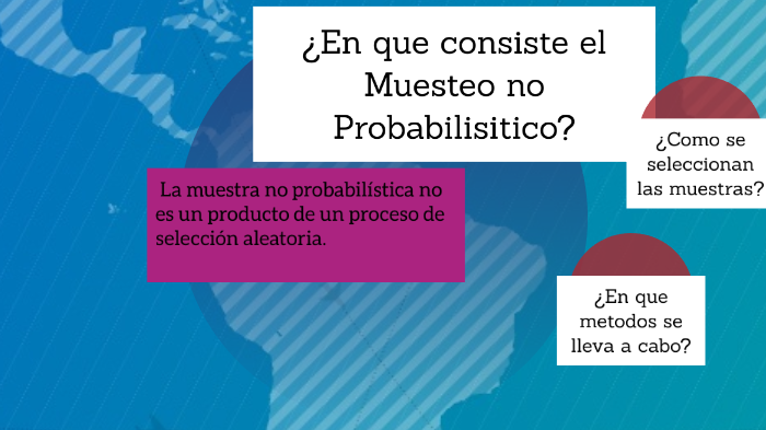 Muestreo no probabilistico y su clasificacion. by Fabricio Noboa on Prezi