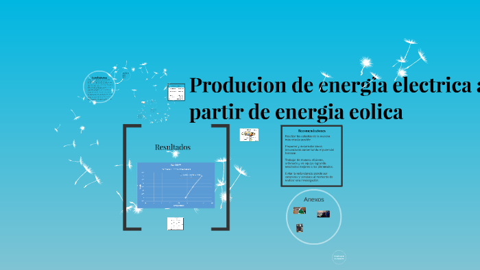 Producion De Energia Electrica A Partir De Energia Eolica By