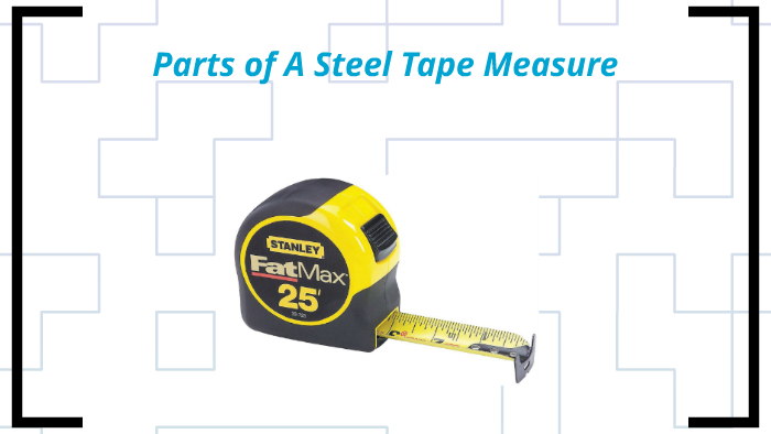 parts of a tape measure