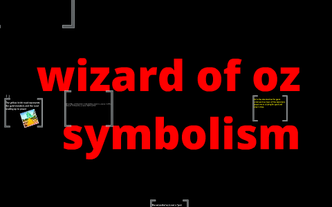 the wizard of oz characters symbolism