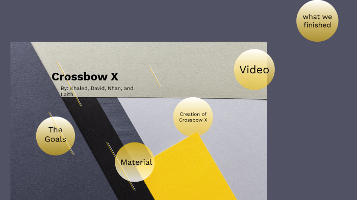 Crossbow X by Nhan Vu on Prezi
