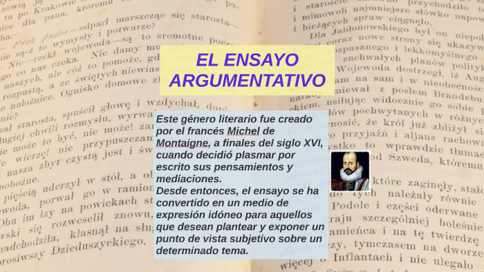 EL ENSAYO ARGUMENTATIVO by grupo ingles